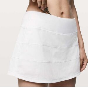 Lululemon Pace Rival Skirt White‎